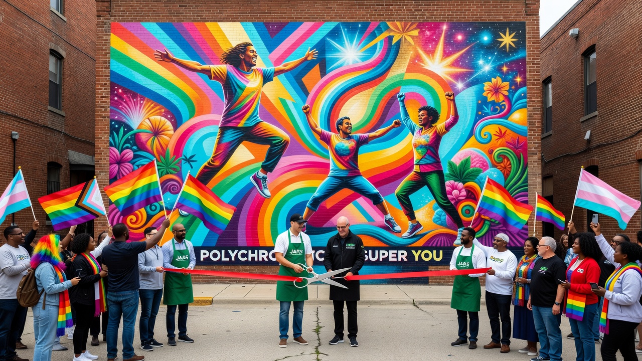 Cannabis Retailers Fund Public Mural Tied to Pride Giving Campaign