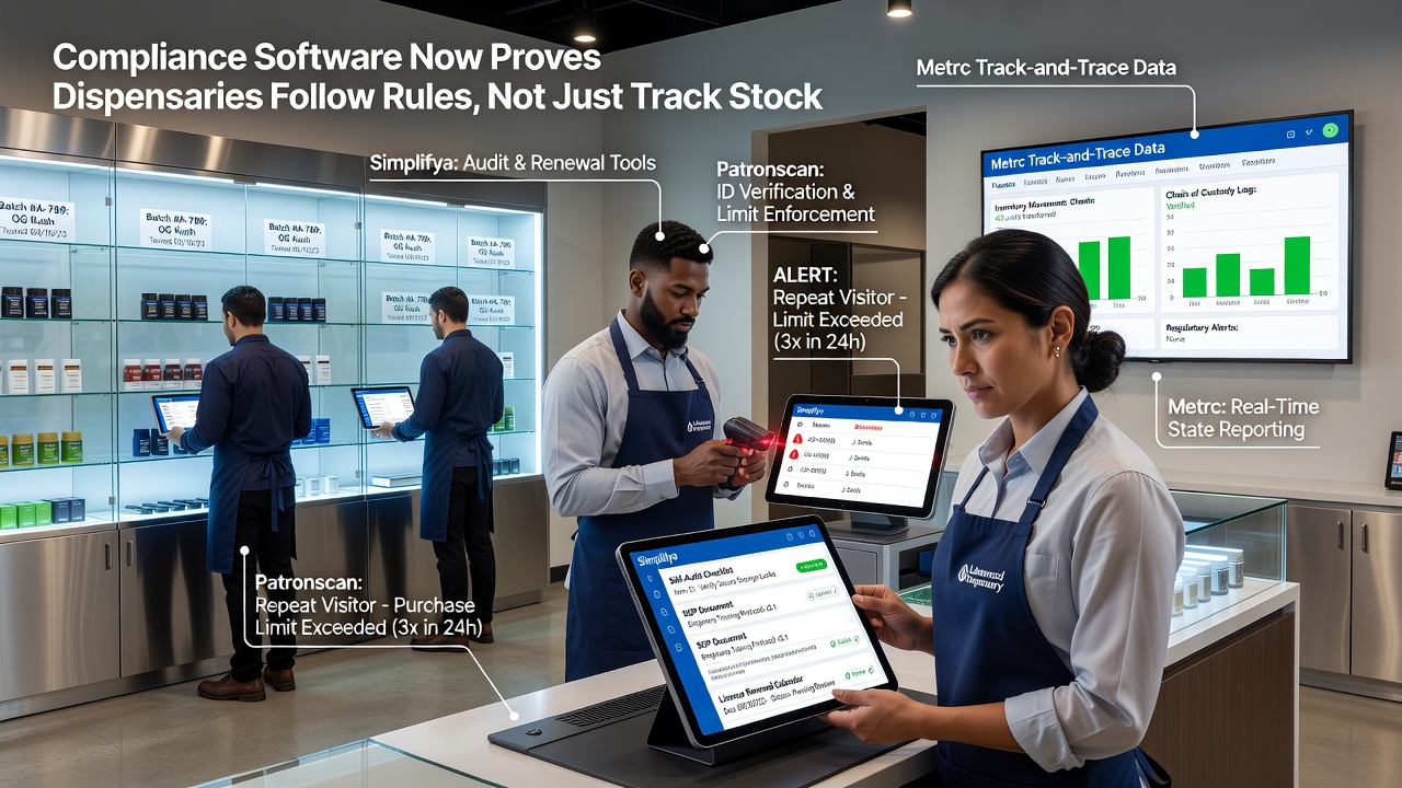 Compliance Software Now Proves Dispensaries Follow Rules, Not Just Track Stock