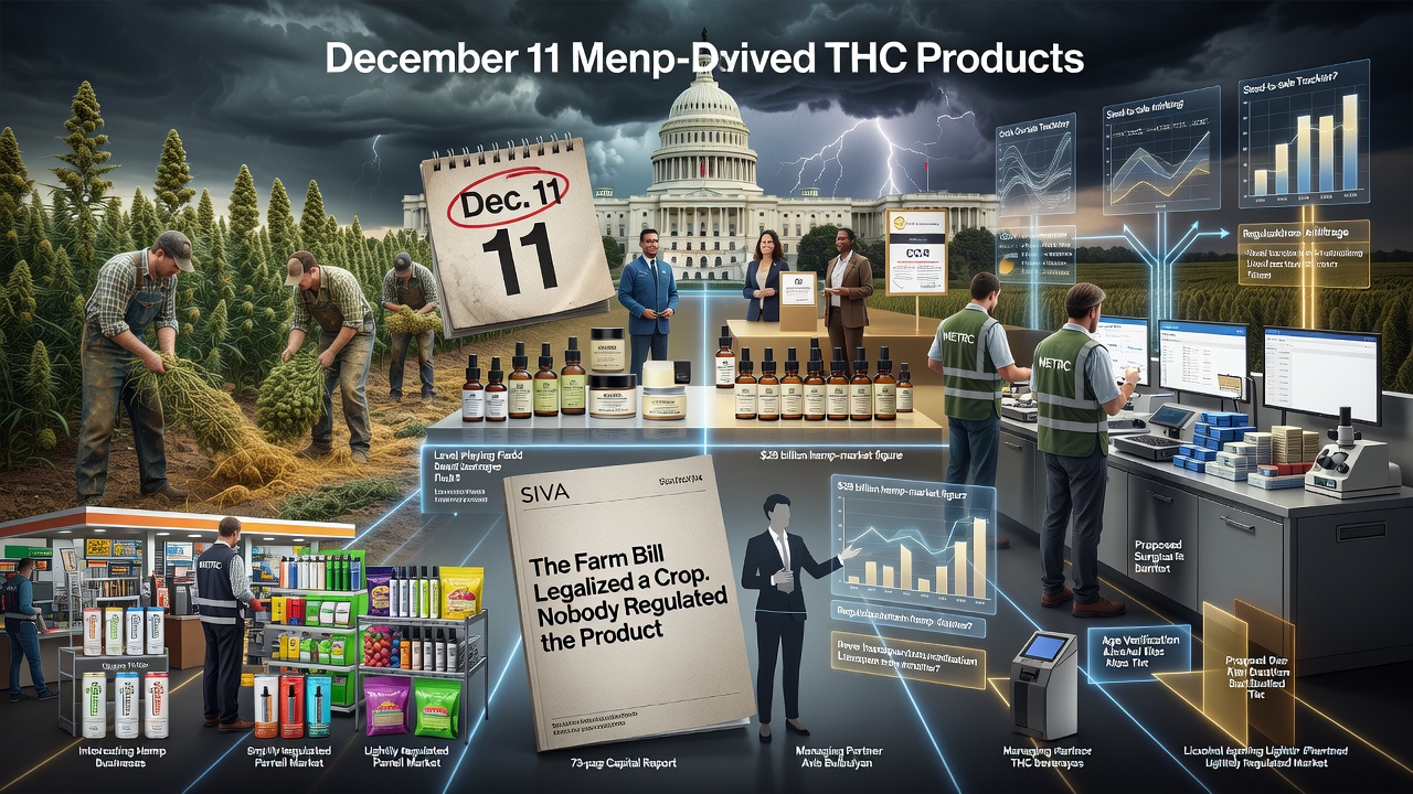 New Report Splits Hemp's Factions Ahead of Congress's Dec. 11 Deadline