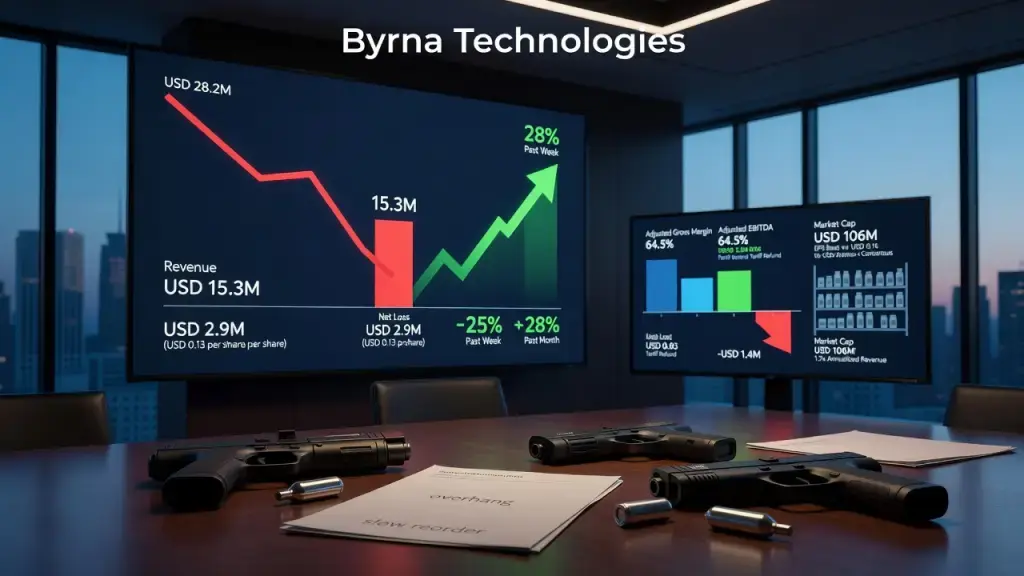 Byrna's Quarterly Loss Narrows Even as Sales Slide Sharply