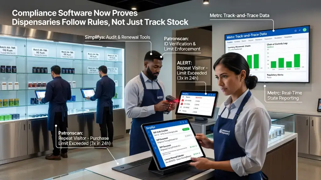 Compliance Software Now Proves Dispensaries Follow Rules, Not Just Track Stock