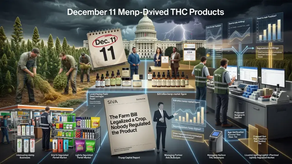 New Report Splits Hemp's Factions Ahead of Congress's Dec. 11 Deadline