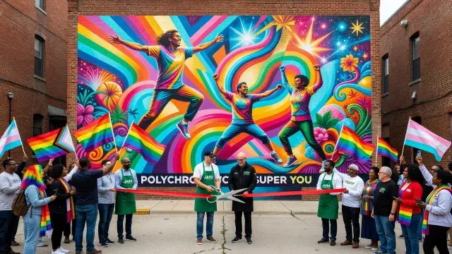 Cannabis Retailers Fund Public Mural Tied to Pride Giving Campaign